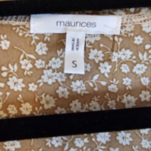 Maurices Ditzy floral print Lightweight cardigan top Size Small - Picture 5 of 9